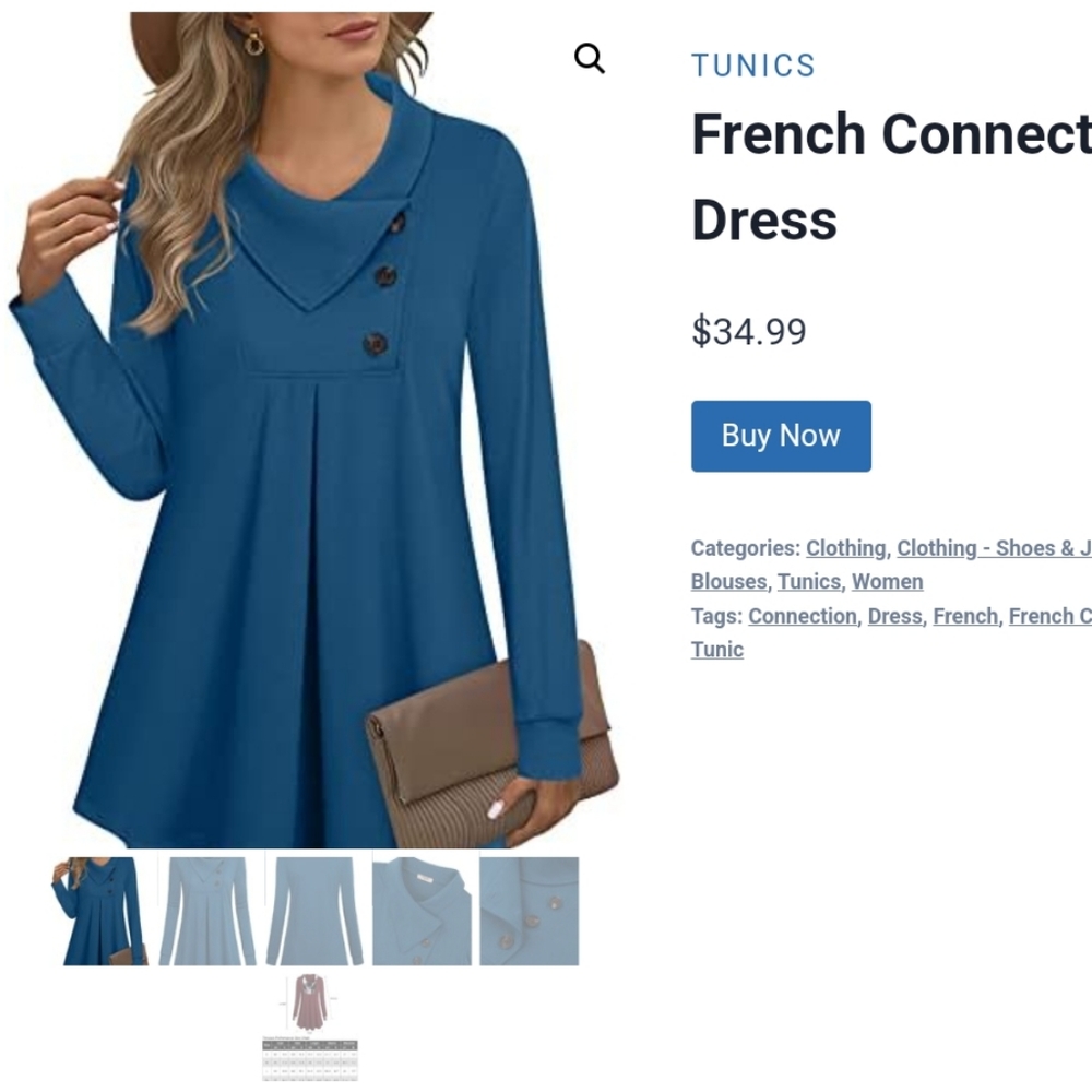 TIMESON XL tunic